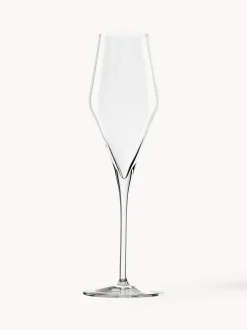 Copas flauta de champán de cristal Quatrophil, 6 uds.