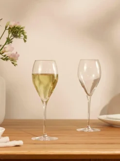 Copas flauta de champán de cristal Prestige, 6 uds.