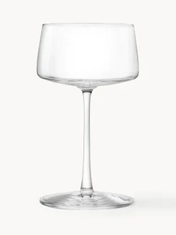 Copas pompadour de champán de cristal Power, 6 uds.