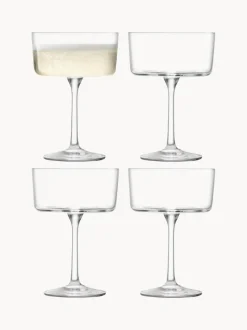 Copas pompadour de champán Gio, 4 uds.