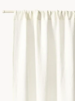 Cortina semitransparente con dobladillo Harmony, 2 uds.