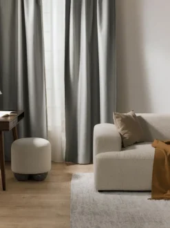 Cortinas opacas con multibanda Asher, 2 uds.
