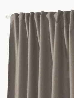 Cortinas opacas con multibanda Asher, 2 uds.