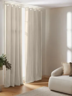 Cortinas oscurecedoras de terciopelo con ojales Rush, 2 uds.