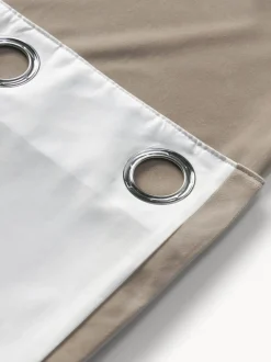 Cortinas oscurecedoras de terciopelo con ojales Rush, 2 uds.