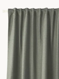 Cortinas semiopacas con multibanda Jensen, 2 uds.