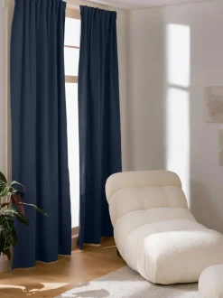 Cortinas semiopacas con multibanda Jensen, 2 uds.