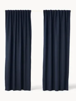 Cortinas semiopacas con multibanda Jensen, 2 uds.
