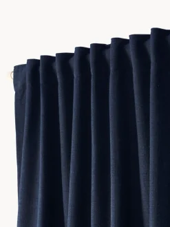 Cortinas semiopacas con multibanda Jensen, 2 uds.