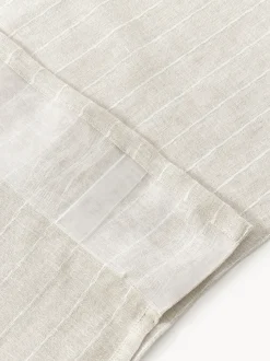 Cortinas semitransparente con cinta de lazo Birch, 2 uds.