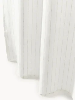 Cortinas semitransparente con cinta de lazo Birch, 2 uds.