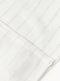 Cortinas semitransparente con cinta de lazo Birch, 2 uds.