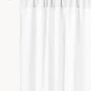 Cortinas semitransparente de muselina con dobladillo Malvina, 2 uds.