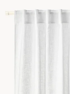 Cortinas semitransparentes Ibiza, 2 uds.