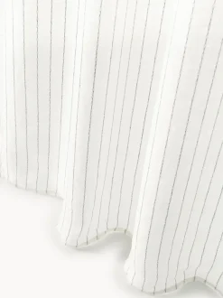 Cortinas semitransparentes con lazo Birch, 2 uds.