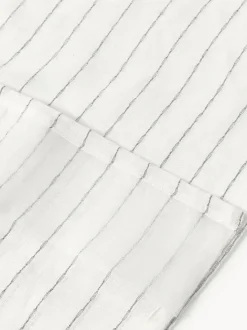 Cortinas semitransparentes con lazo Birch, 2 uds.