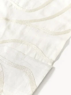 Cortinas semitransparentes con lazos Lidia, 2 uds.