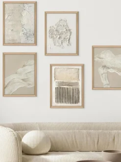 Cuadro con marco White Surface
