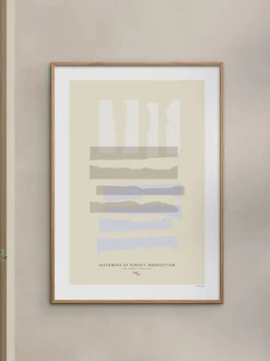 Cuadro de pared con marco Perfect Imperfection — No. 1