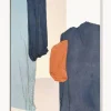 Cuadro en lienzo pintado a mano con marco Fabrics