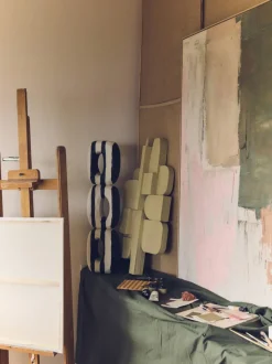 Cuadro en lienzo pintado a mano Nomad