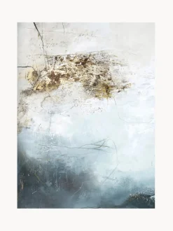 Cuadro en lienzo pintado a mano Freja Blanche