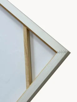 Cuadro en lienzo pintado a mano Peirce, marco de madera