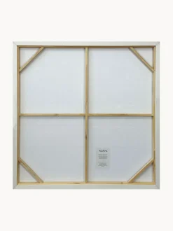 Cuadro en lienzo pintado a mano Peirce, marco de madera