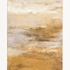 Cuadro en lienzo pintado a mano Hydrate, marco de madera