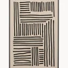 Cuadro en lienzo pintado a mano Line