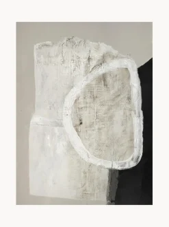 Cuadro en lienzo pintado a mano White Stone