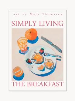 Cuadro enmarcado The Breakfast