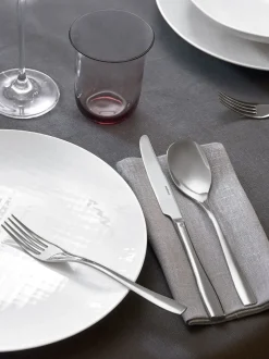 Cubertería de acero inoxidable Sintesi, 6 comensales, 30 pzas.