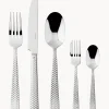 Cubertería de acero inoxidable Cortina, 6 comensales, 30 pzas.