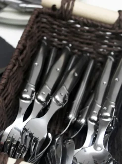 Cubertería pulida Debutant Inox, 6 comensales (24 pzas.)