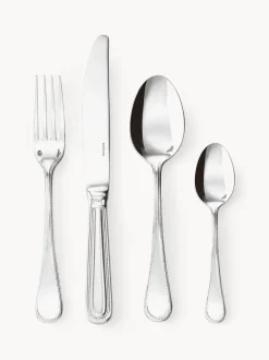 Cubertería pulida Perles, 6 comensales (24 pzas.)