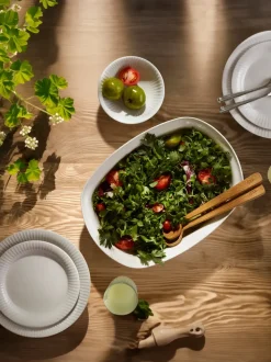 Cubiertos para servir de madera de roble Hammershøi
