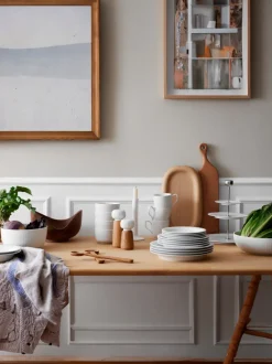 Cubiertos para servir de madera de roble Hammershøi