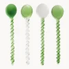 Cucharitas de vidrio Emeralds, 4 uds.