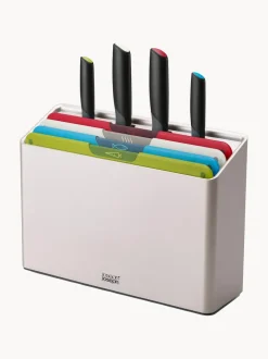 Cuchillos de cocina y tablas de cortar con soporte Folio Icon Plus, 9 pzas.