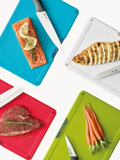 Cuchillos de cocina y tablas de cortar con soporte Folio Icon Plus, 9 pzas.