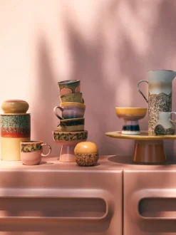 Cuenco artesanal 70's