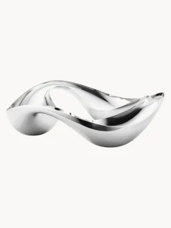 Cuenco de acero inoxidable con forma orgánica Cobra