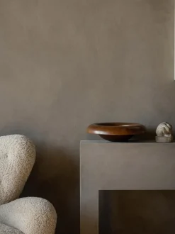 Cuenco decorativo de madera de haya Rond