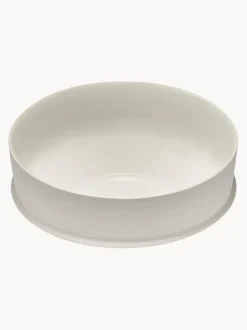 Cuenco de porcelana con esmalte reactivo Dune