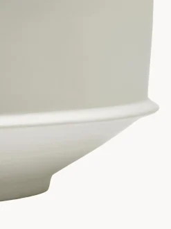 Cuenco de porcelana con esmalte reactivo Dune