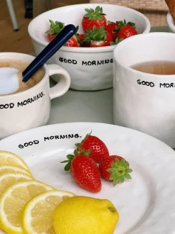 Cuenco pintado a mano Good Morning
