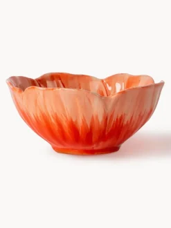 Cuencos artesanales con relieves Poppy, 2 uds.