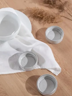 Cuencos artesanales Nordic Sand, 4 uds.