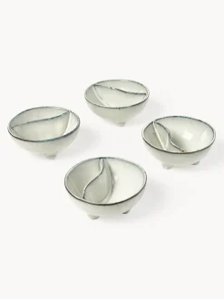 Cuencos artesanales Nordic Sand, 4 uds.